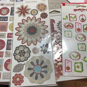 ❤️‍🔥4 for $20 4 sets of stickers/chipboard stickers
